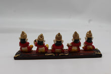 Load image into Gallery viewer, Ganesh Musical Band resin statue, 1061
