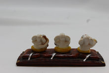 Load image into Gallery viewer, Ganesh Trio resin statue, 1062