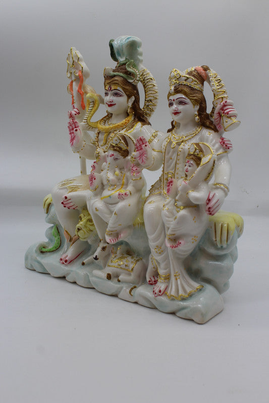 Shiv Parivar marble statue, 1032