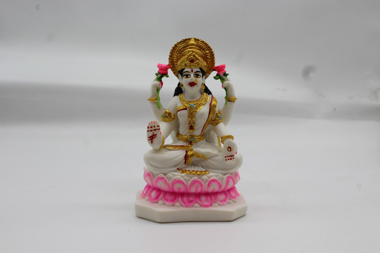 Laxmi resin/fibre statue, 1003