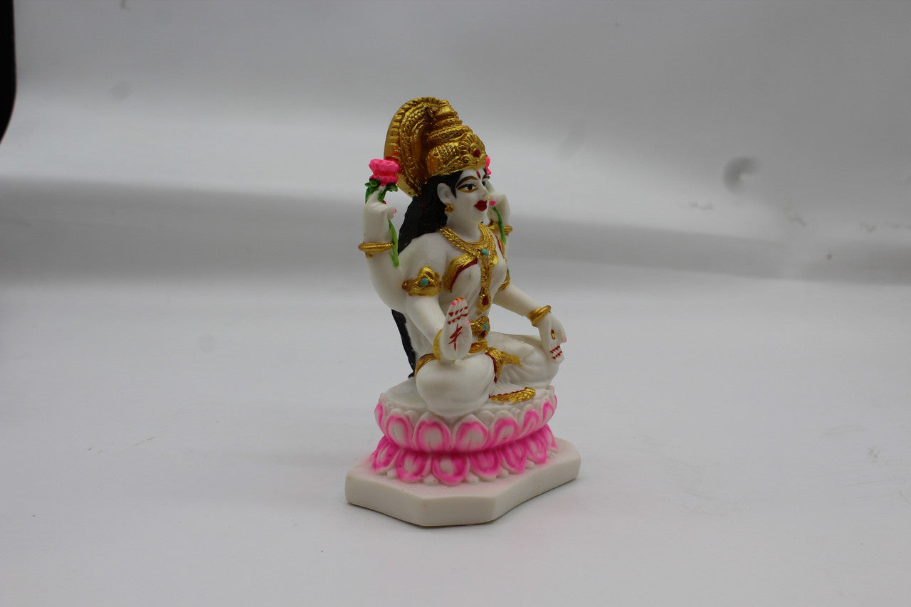 Laxmi resin/fibre statue, 1003