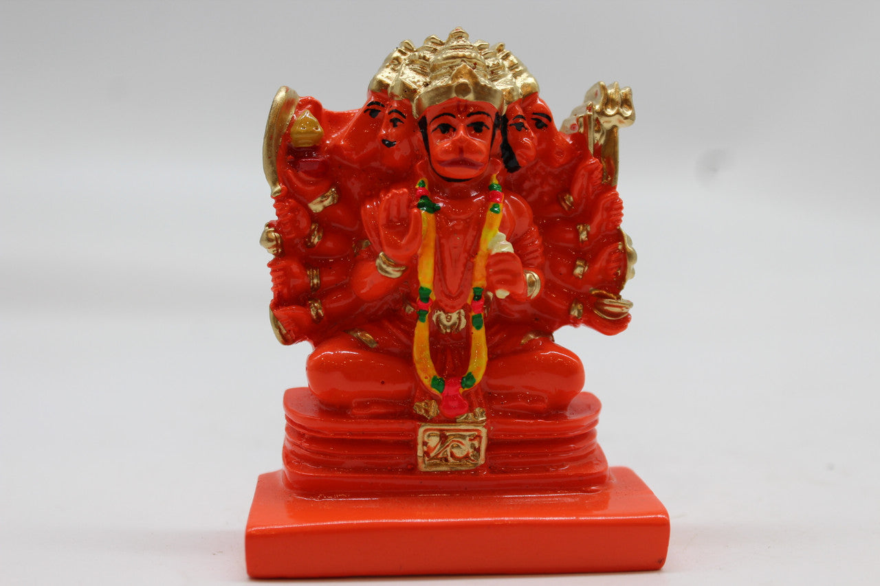 Panchmukhi Hanuman resin statue, 1065