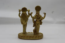 Load image into Gallery viewer, Laxmi Narayan Gold resin/fibre statue, 1007