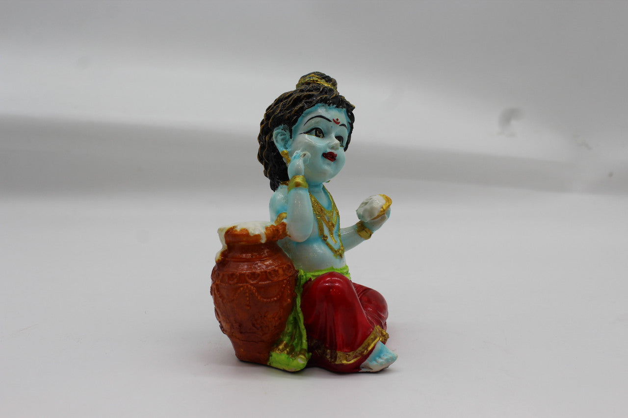 Bal Krishna resin/fibre statue, 1008