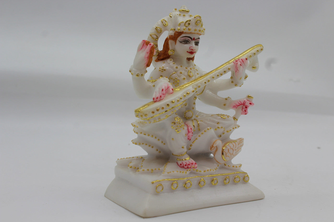 Saraswati marble statue, 1038