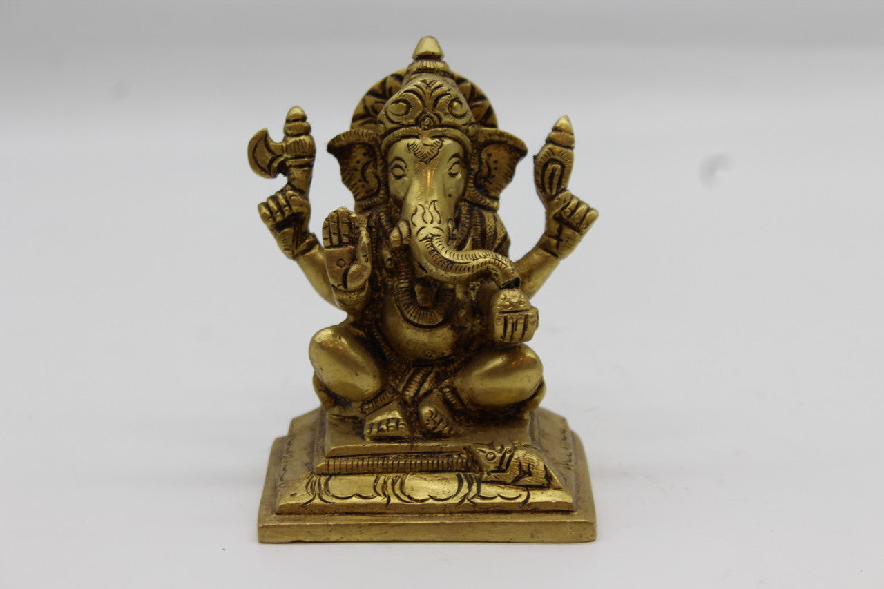 Ganesh brass statue, 1012