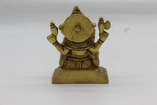 Load image into Gallery viewer, Ganesh brass statue, 1012