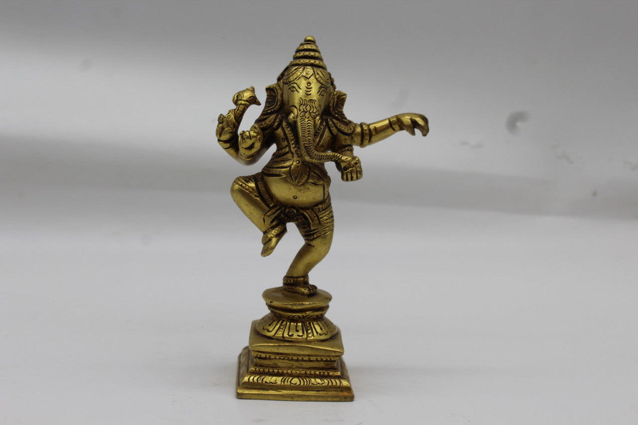 Ganesh brass statue, 1014
