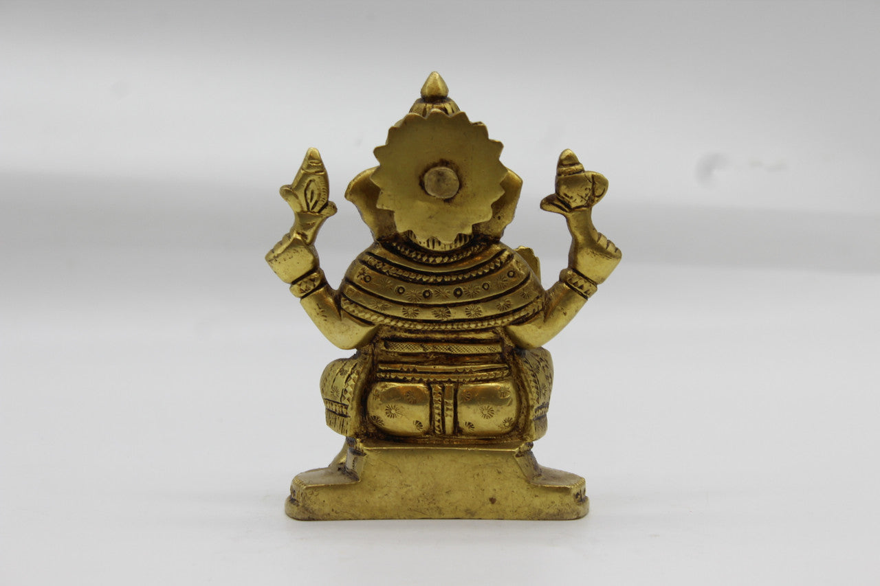 Ganesh brass statue, 1015