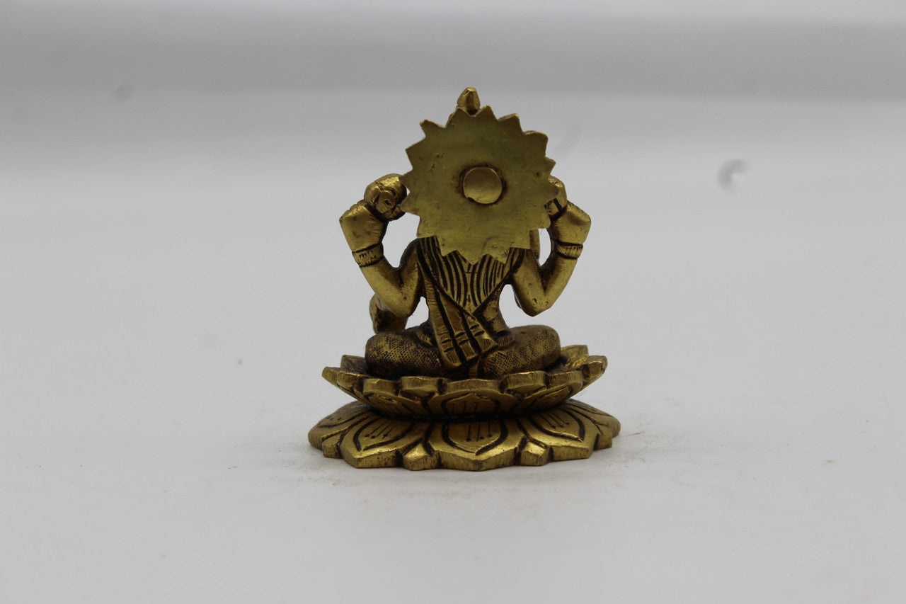 Laxmi brass statue, 1017