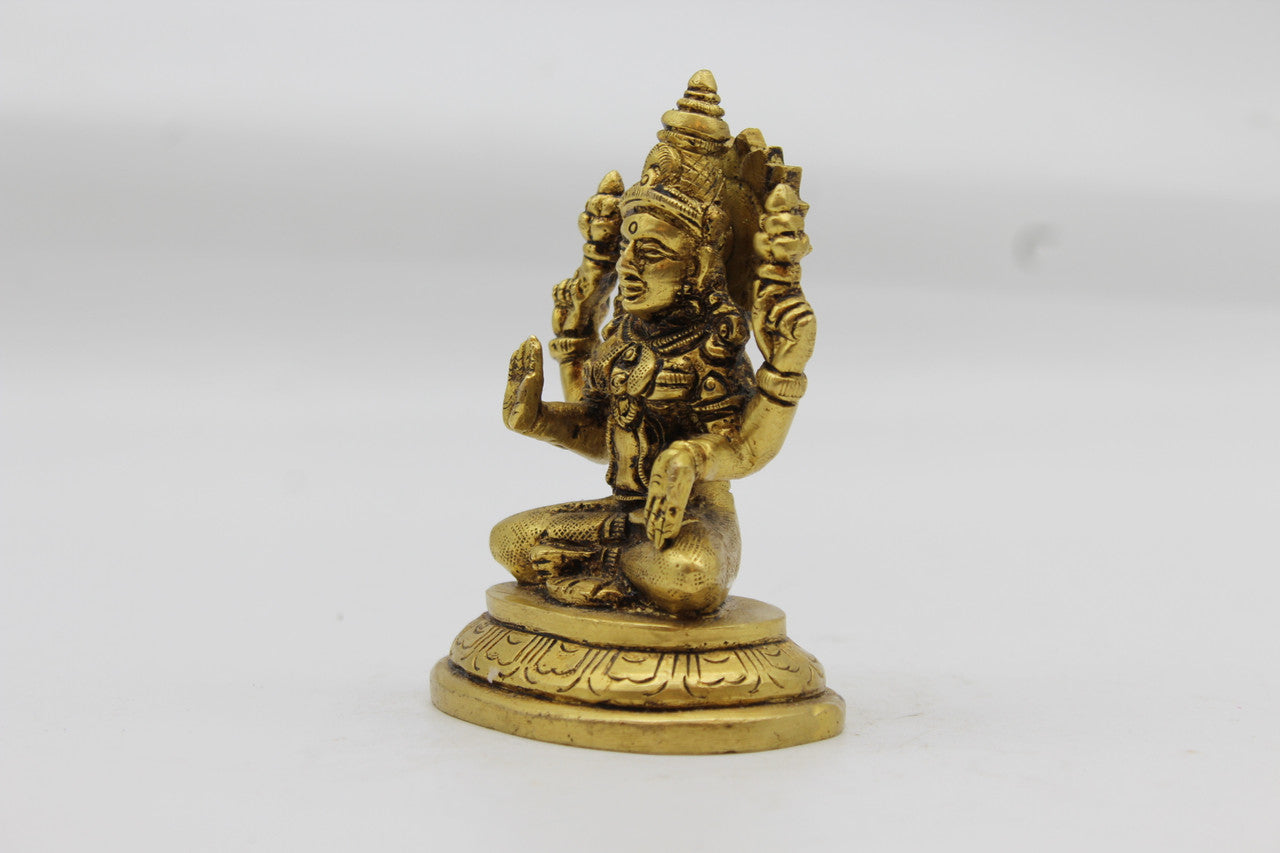 Laxmi brass statue, 1018