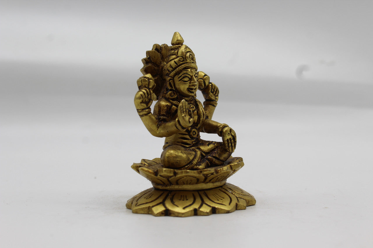 Laxmi brass statue, 1019