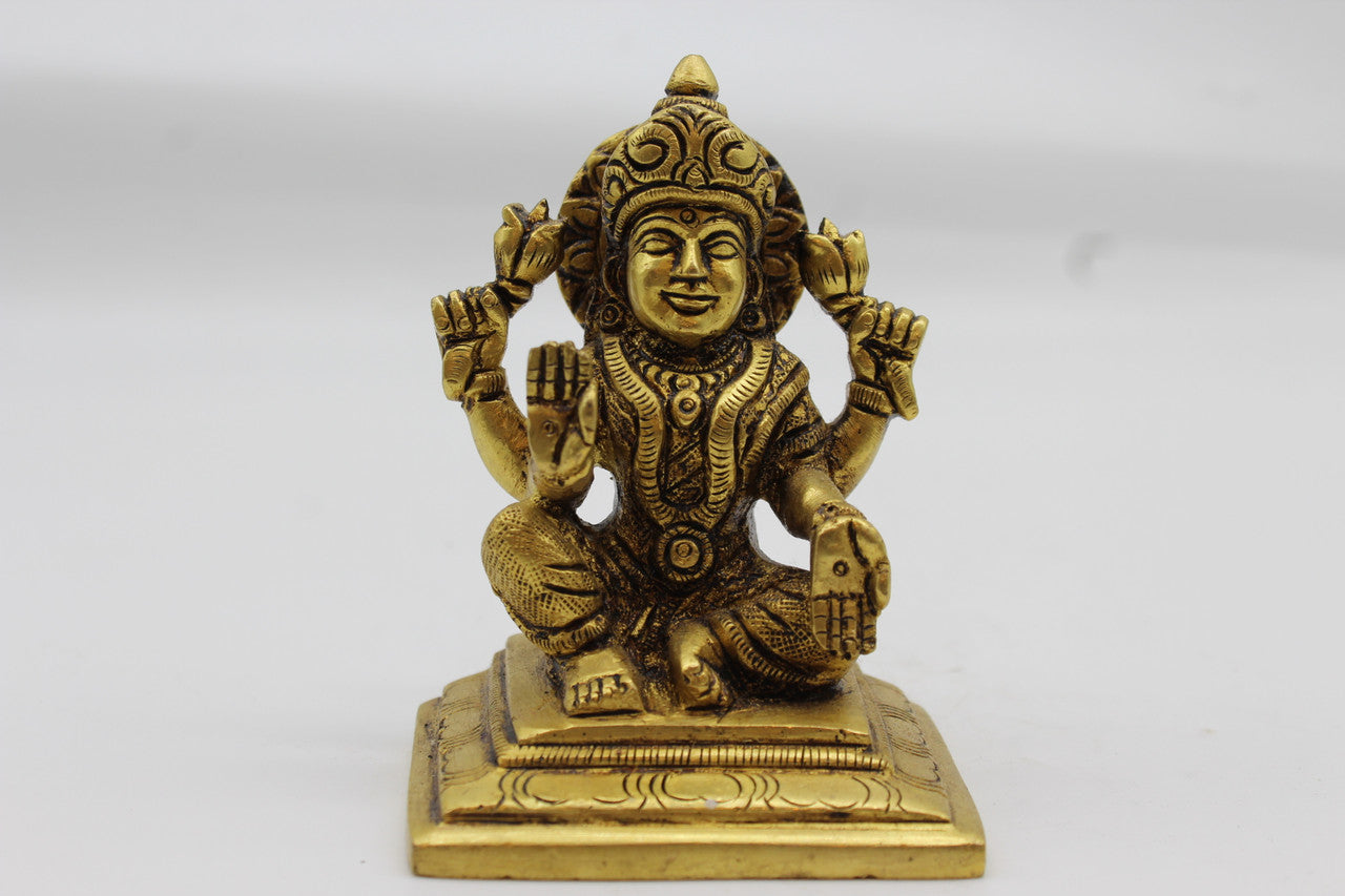 Laxmi brass statue, 1020