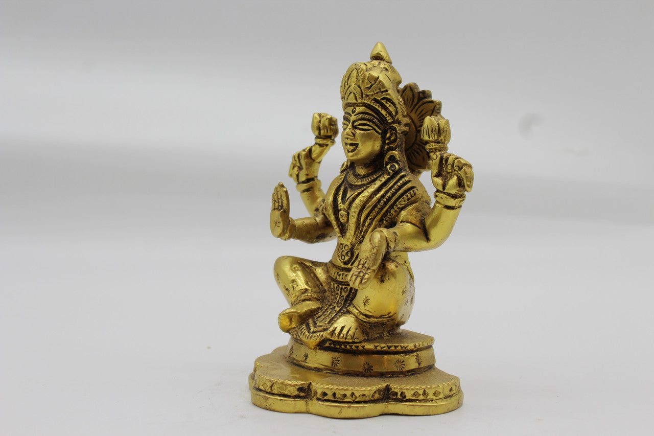 Laxmi brass statue, 1021