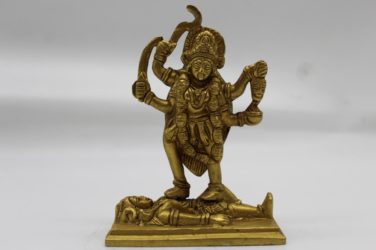 Mahakali brass statue, 1022