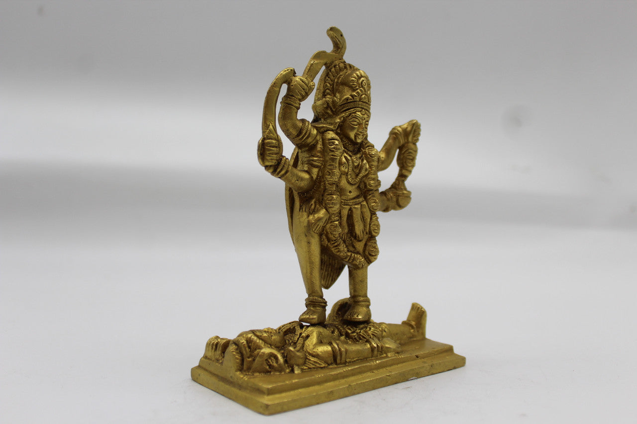 Mahakali brass statue, 1022