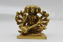 Load image into Gallery viewer, Panchmukhi Hanuman brass statue, 1023