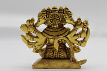 Load image into Gallery viewer, Panchmukhi Hanuman brass statue, 1023