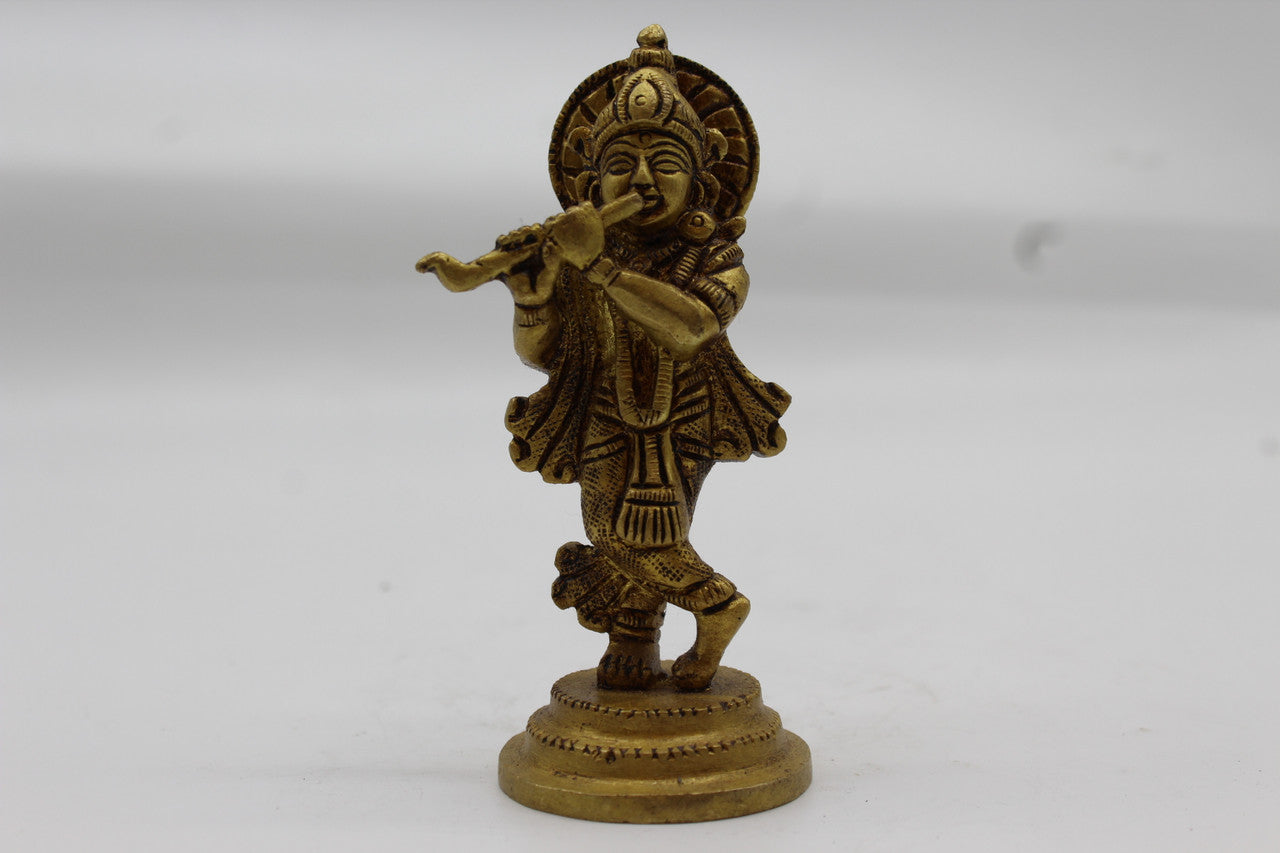 Krishna brass statue, 1025