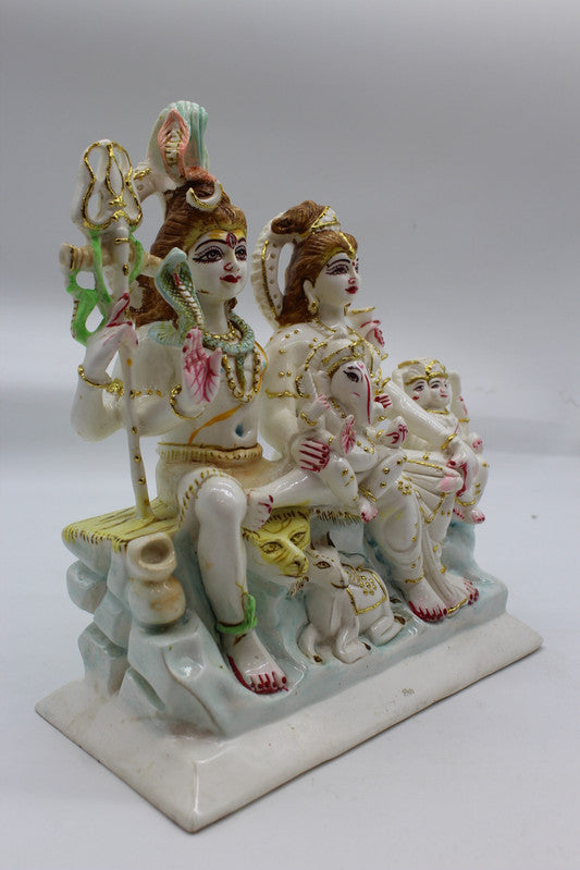 Shiv Parivar marble statue, 1030