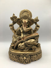 Load image into Gallery viewer, Ganesh Ganesha Ganpati Ganapati Hindu God Hindu God Ganesh fiber idol Brass