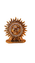 Load image into Gallery viewer, Hindu Religious Surya Dev Idol Stand for Home Decor/car Grey