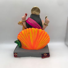 Load image into Gallery viewer, Ambe maa,Ambaji, Durga ma, Bengali Durga ma statue,idol,murti,mud idol Pink