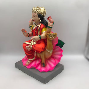 Ambe maa,Ambaji, Durga ma, Bengali Durga ma statue,idol,murti,mud idol Red