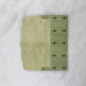 Envelopes Envelope Money holder Diwali Wedding Gift Card Pack of 10 Light Green