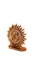 Load image into Gallery viewer, Hindu Religious Surya Dev Idol Stand for Home Decor/car Grey
