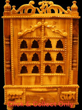 Load image into Gallery viewer, Wooden Temple,Mandir,Hand made temple,Office &amp; Home Temple Grey