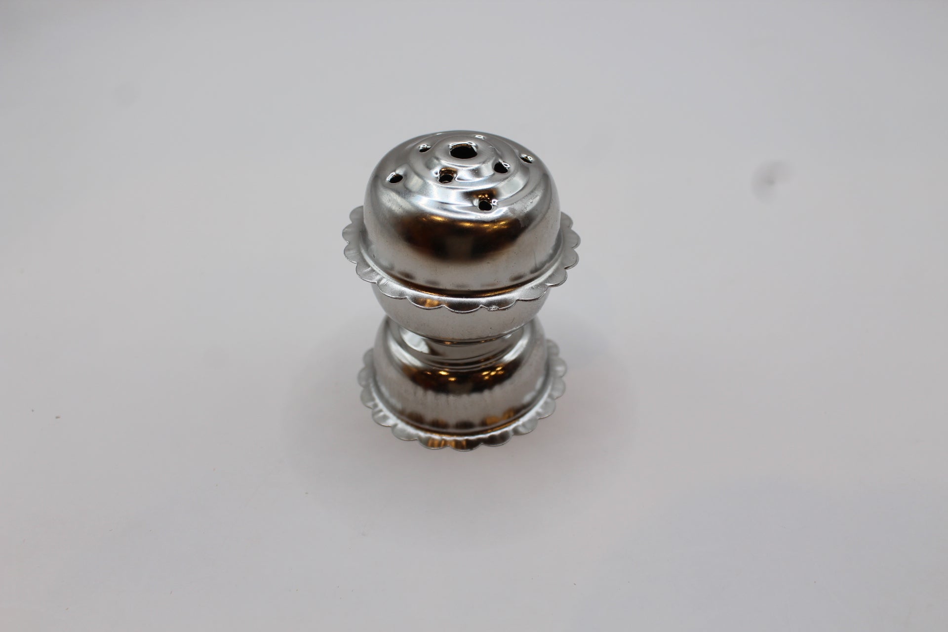Stainless steel agarbatti incense stick stand, side profile
