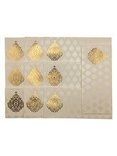 Load image into Gallery viewer, Envelopes Envelope Money holder Diwali Wedding Gift Card Pack of 10 White