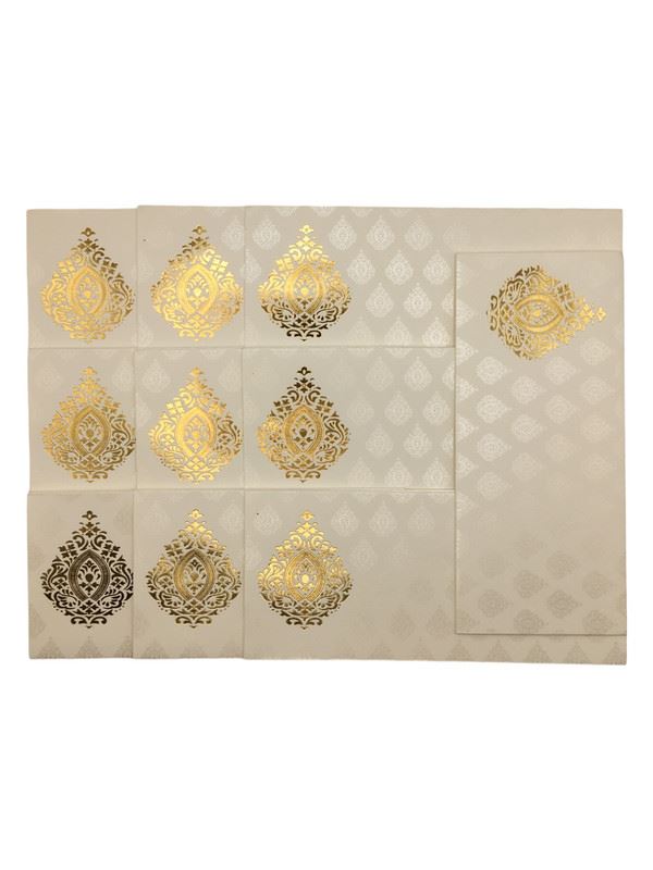 Envelopes Envelope Money holder Diwali Wedding Gift Card Pack of 10 White