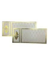 Load image into Gallery viewer, Envelopes Envelope Money holder Diwali Wedding Gift Card Pack of 10 White &amp; gold