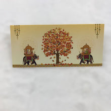 Load image into Gallery viewer, Envelopes Envelope Money holder Diwali Wedding Gift Card Pack of 10 Cream