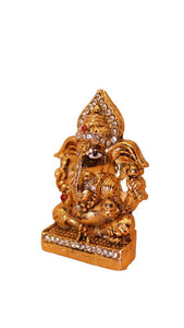 Ganesh Bhagwan Ganesha Statue Ganpati for Home Decor Gold