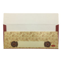 Load image into Gallery viewer, Envelopes Envelope Money holder Diwali Wedding Gift Card Pack of 10 Yellow &amp; Red