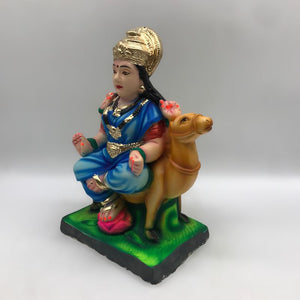 Ambe maa,Ambaji, Durga ma, Bengali Durga ma statue,idol,murti,mud idol Blue