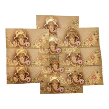 Load image into Gallery viewer, Envelopes Envelope Money holder Diwali Wedding Gift Card Pack of 10 Cream