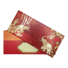 Load image into Gallery viewer, Envelopes Envelope Money holder Diwali Wedding Gift Card Pack of 10 Red