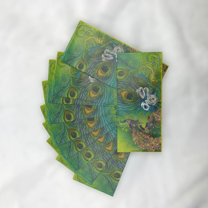 Envelopes Envelope Money holder Diwali Wedding Gift Card Pack of 10 Green