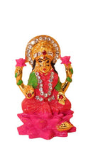 Load image into Gallery viewer, Laxmi Hindu God Hindu God laxmi fiber idol ( 2.2cm x 1.3cm x 0.5cm) Gold