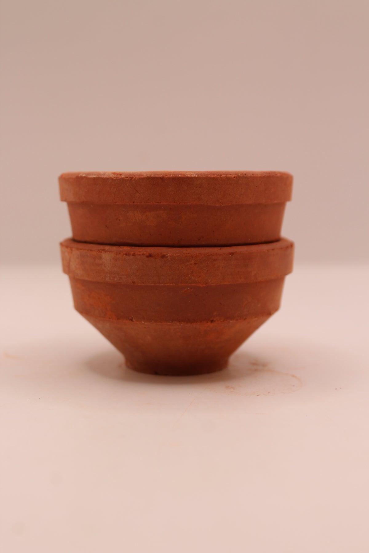 Plain Round Bowl clay diya, right