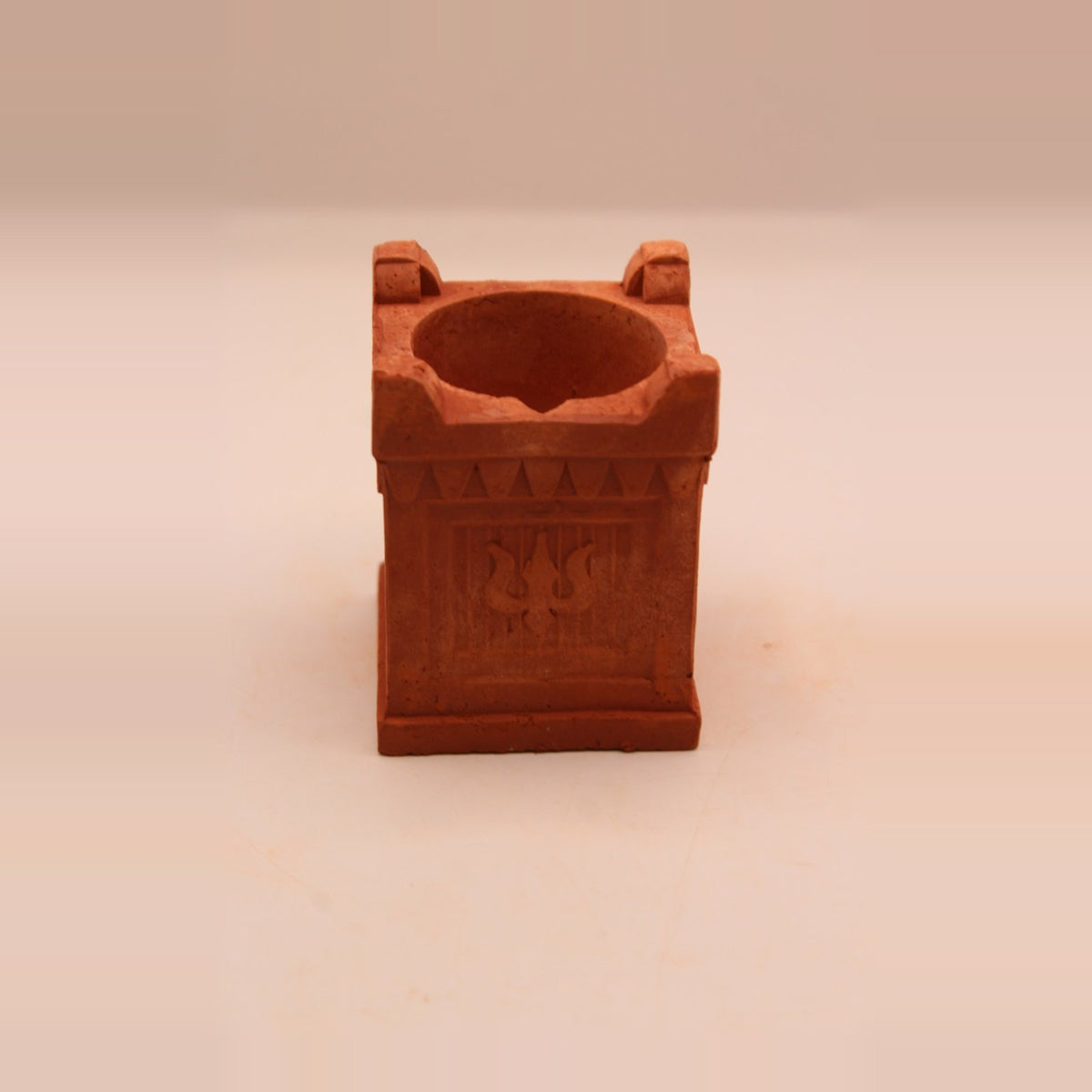 Tulsi kyara clay diya, single