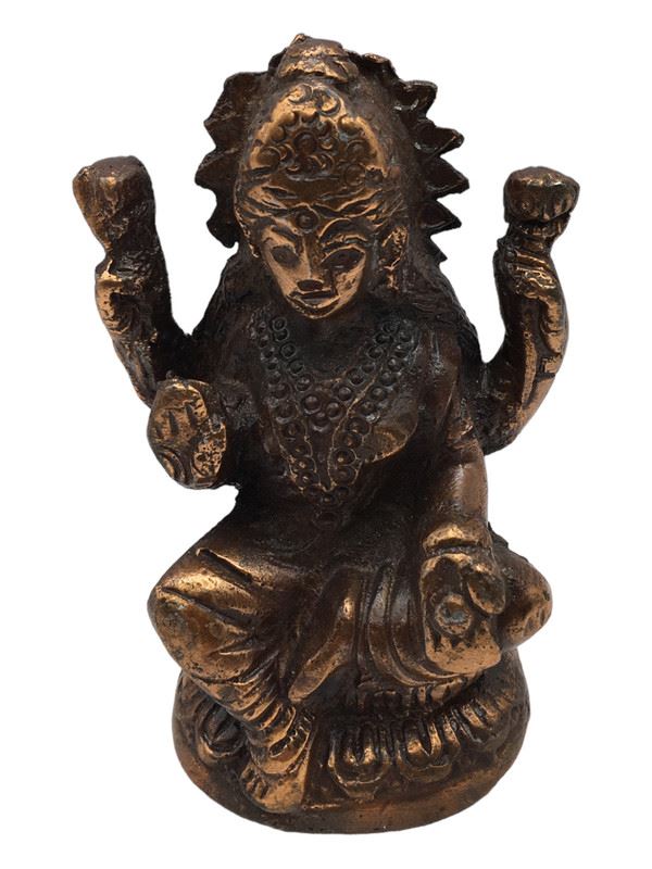 Laxmi Hindu God Hindu God laxmi fiber idol  Brass