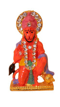 Load image into Gallery viewer, Lord Bahubali Hanuman Idol for home,car decore (2cm x 1cm x 0.5cm) Orange