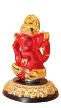 Load image into Gallery viewer, Ganesh Bhagwan Ganesha Statue Ganpati for Home Decor Red