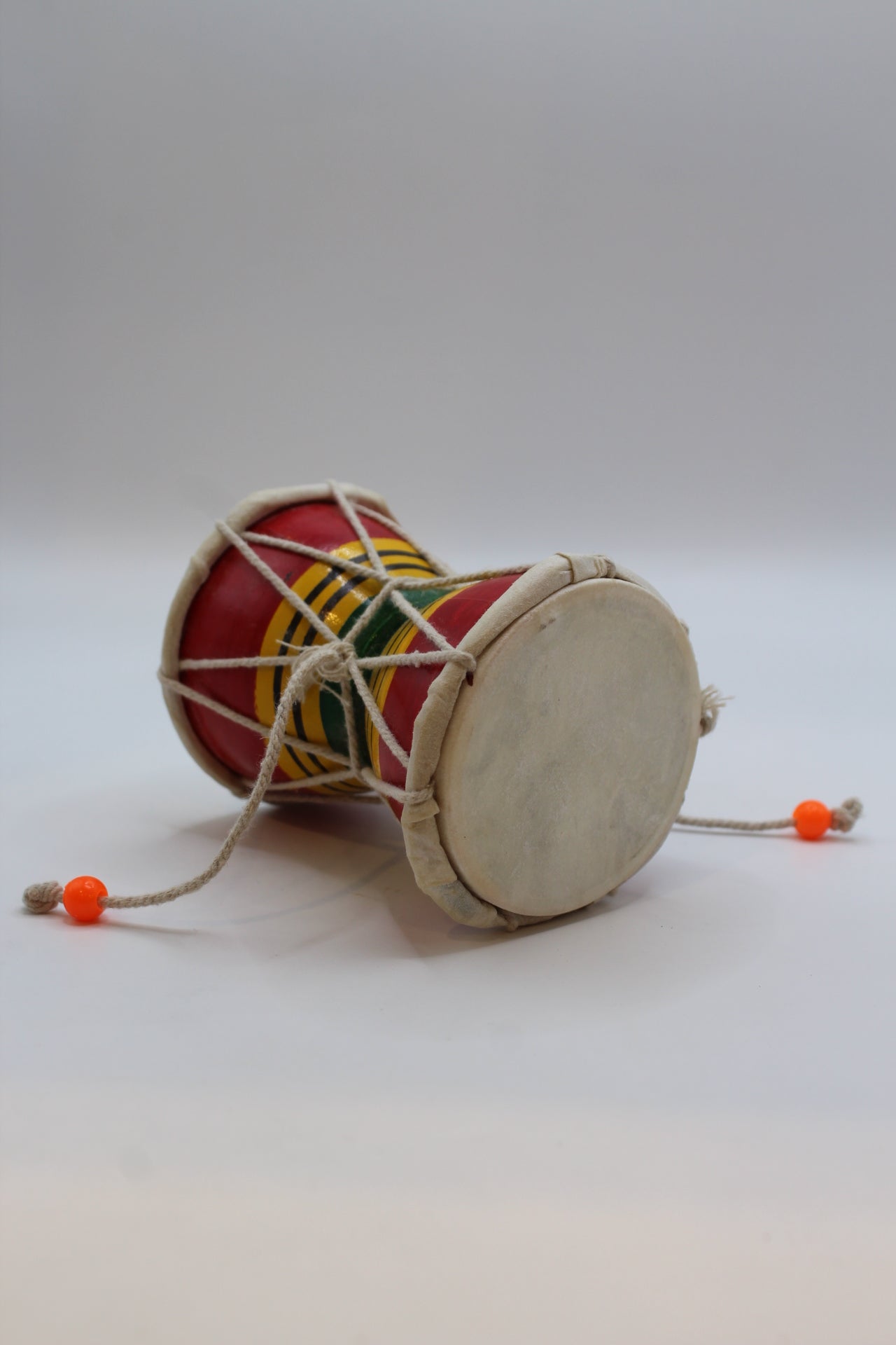 Medium damaru 10 x 8 inch — front