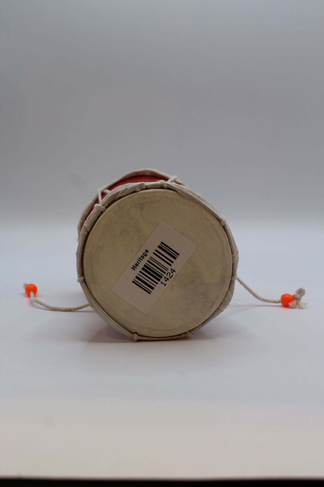 Large damaru 12 x 9 inch — barcode label